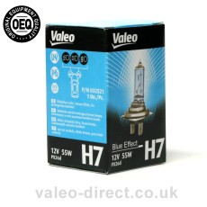 Valeo H7 Bulb Blue Effect P/N 32521 - 100 Pack